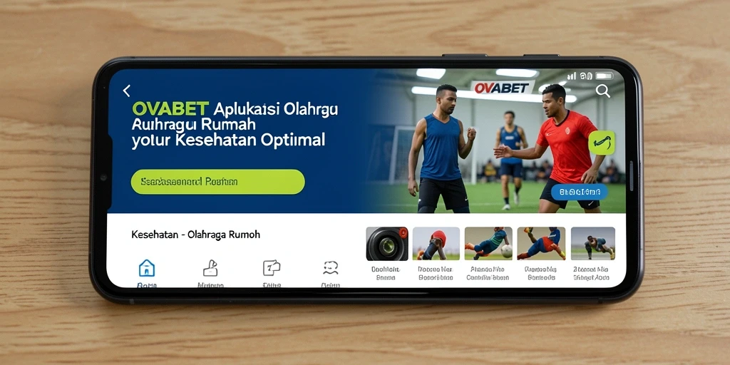 Tampilan antarmuka OVABET yang intuitif dan menarik.